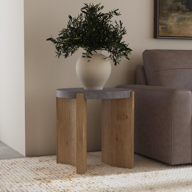 Table de bout Solstice, Bleu
