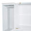 Lit escamotable simple avec tablettes de chevet et garde-robe