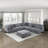 Brinsley 135”W Modern Track Arm Modular Sectional Sofa-1017584005