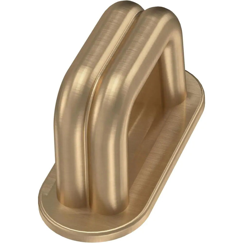 (Paquet de 5) Poignée en fil de fer de 1 7/8 po Urbane, Bronze champagne