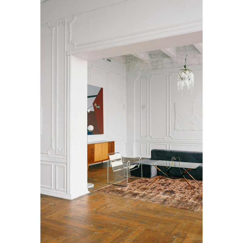 Tapis ivoire Jules Serapi 7 pi 11 po x 9 pi 11 po