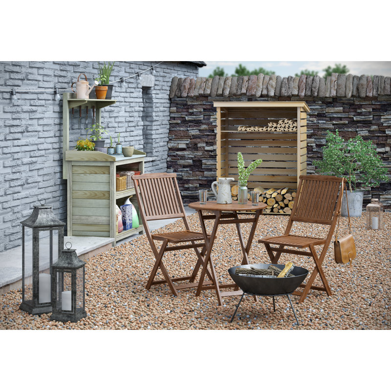 2 - Person Patio Dining Set with Round Table