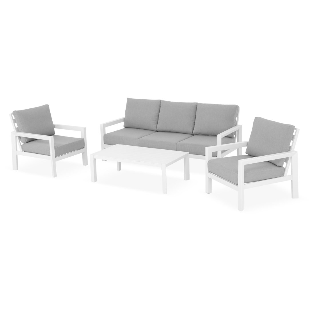 5-Sitzer Lounge-Set Manfern mit Polster