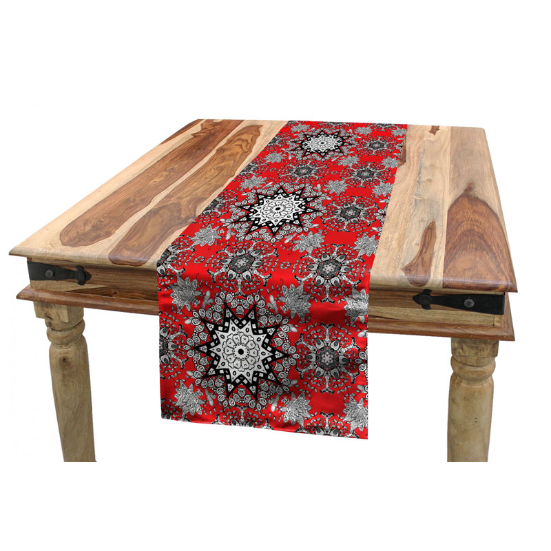 Geometric Table Runner, 120" x 16"