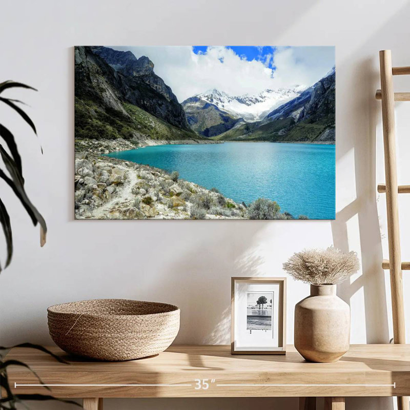Lagon bleu d'Alvord Llanganuco, H 16 po x l 24 po