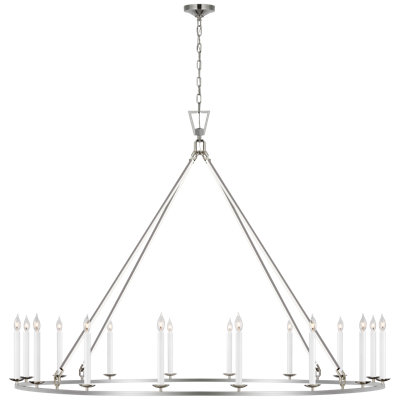 Darlana 16 - Light Wagon Wheel Chandelier