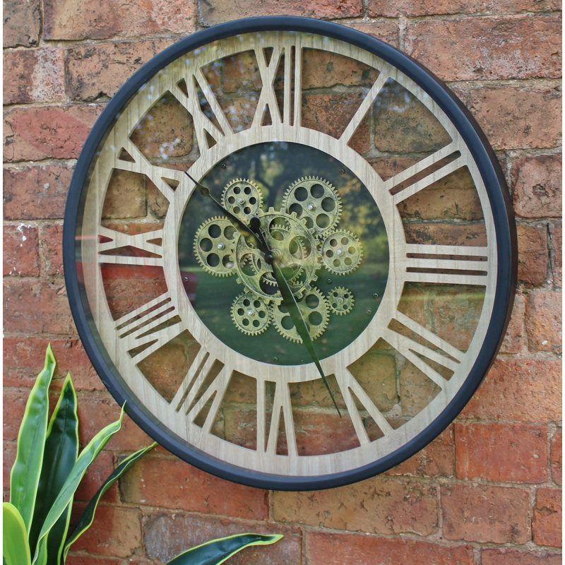 Mcelfresh Metal Wall Clock