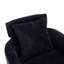 Chaise pivotante à 360 degrés avec chenille et support de siège ergonomique
