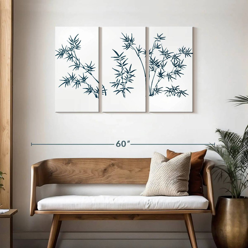 Harnek Japanese Style Bamboo, 28" H x 45" W