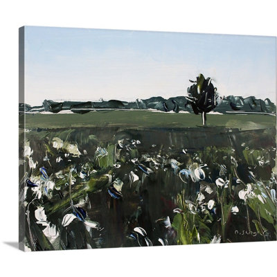 " Cotton Field, NC " by David Shingler Painting Print