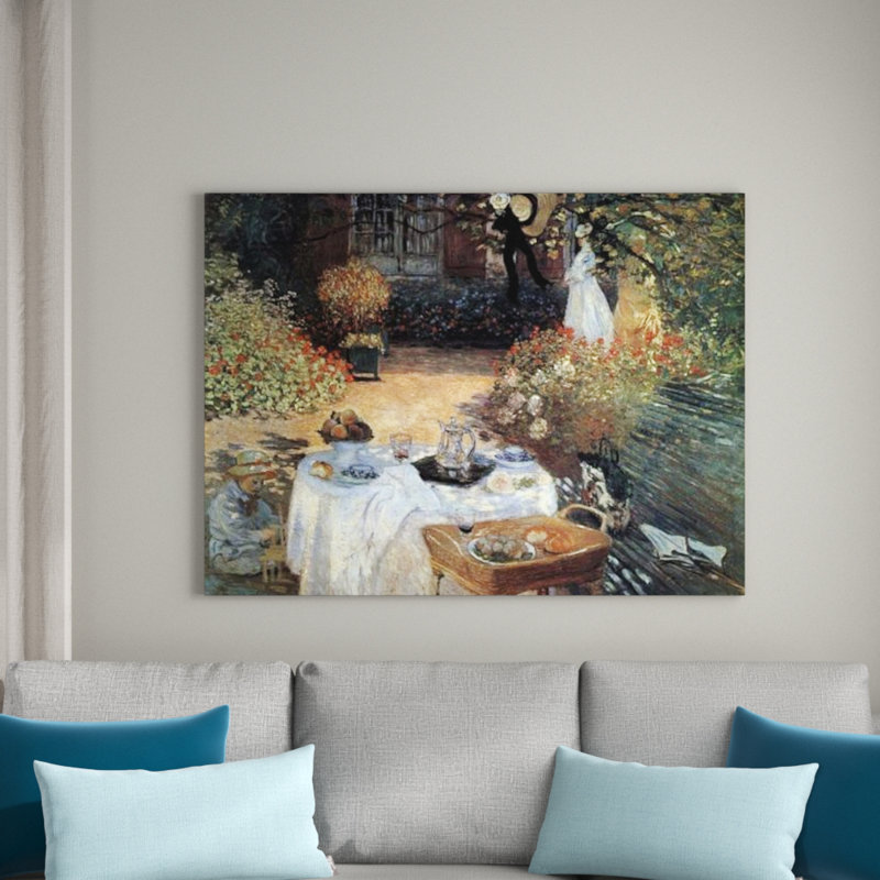 Claude Monet - Wrapped Canvas Painting, 60cm H x 80cm W x 1.8cm D