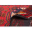 Tapis rouge Rey 3 pi 6 po x 6 pi 3 po