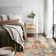 Violia Moroccan Bloom Medallion Area Rug – Plush Textured Accent with Non-Slip Backing