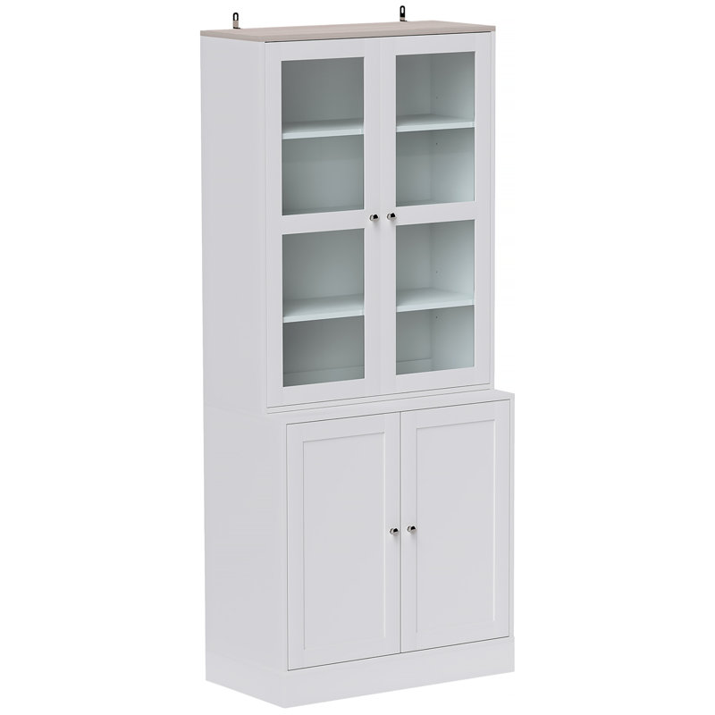 Birce Cube Bookcase., White/Oak