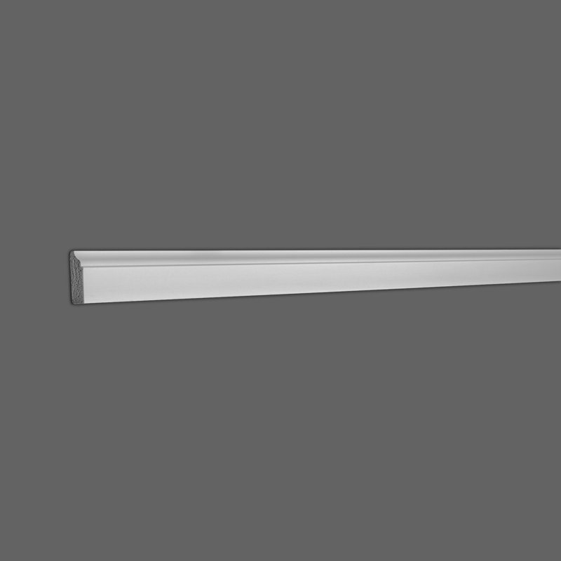 White Recycled Polystyrene Door Stop Moulding Set of 8
