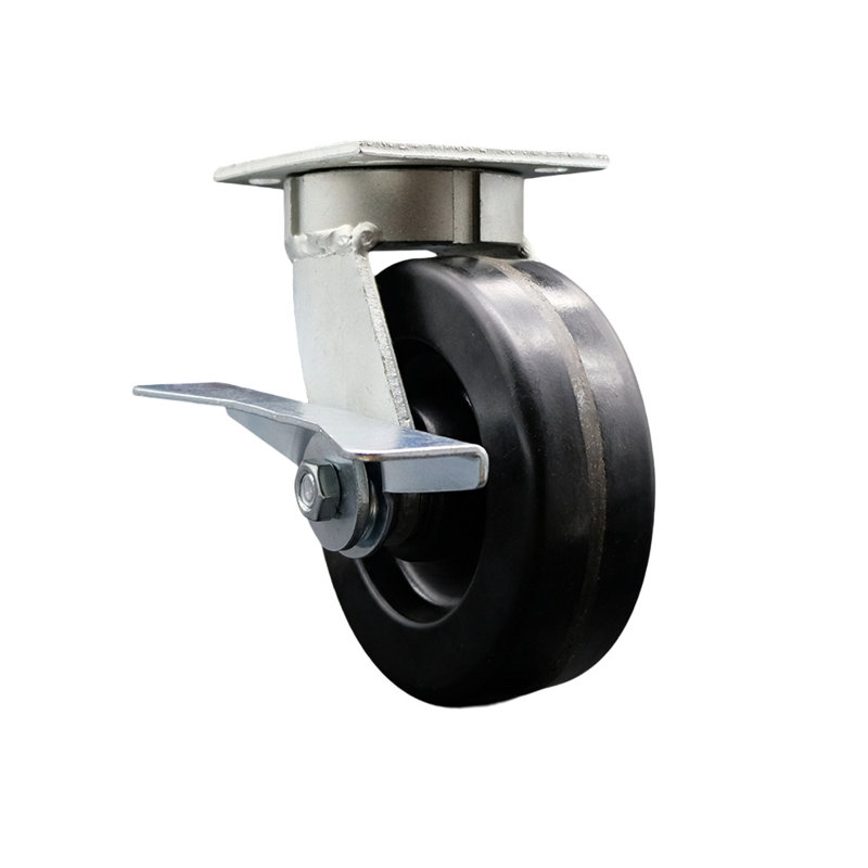 Roulettes pivotantes phénoliques Kingpinless