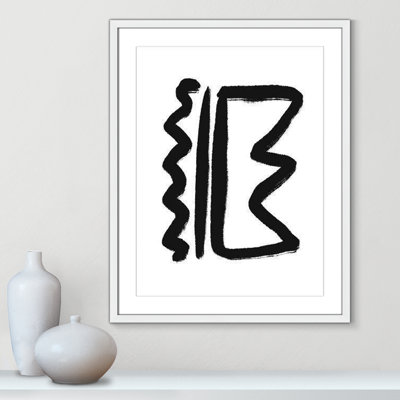«Line Dessin Collection Royals» sur papier par Leah Straatsma, reproduction