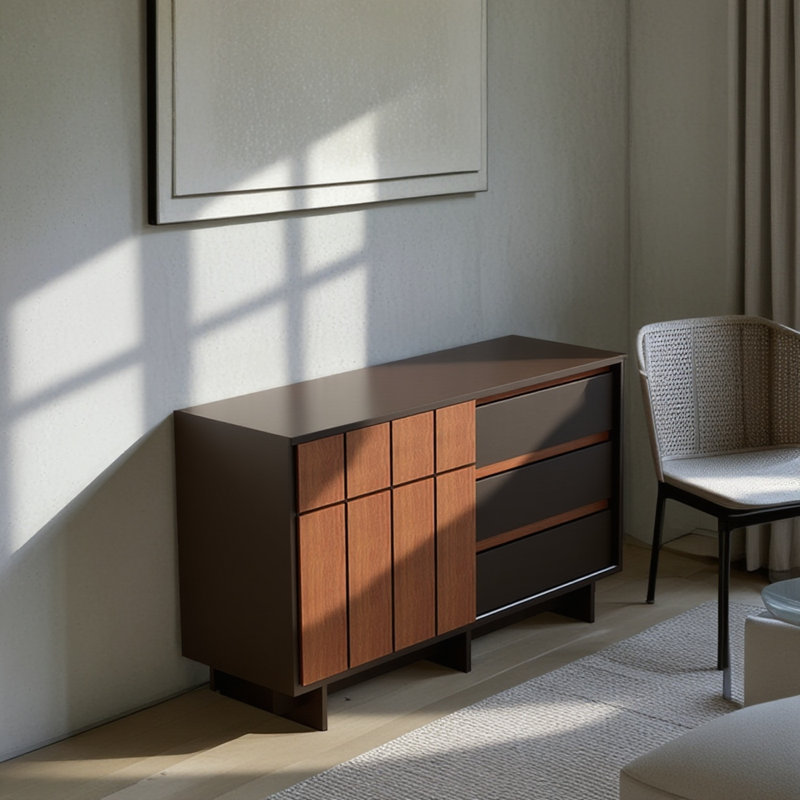 Armoire d'appoint Middle, Noir