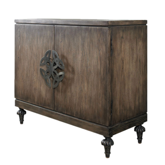 Melange Solid Wood Storage Cabinet