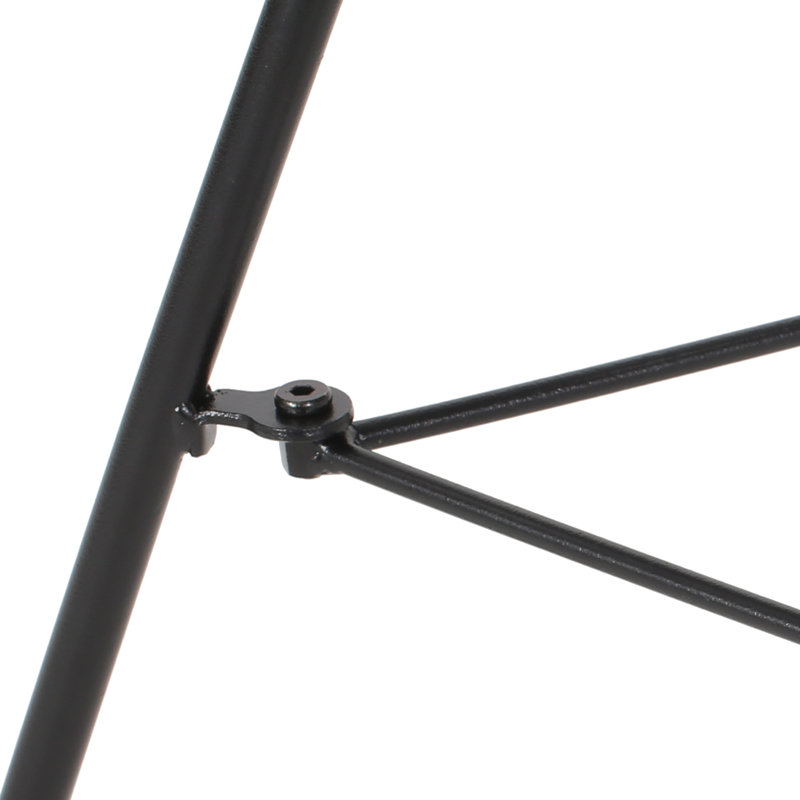 Table d'appoint avec plateau en verre trempé lisse - Option d'extérieur et de décoration