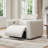 Dual Motor Modern 45.5"W Oversized Zero-Wall Power Reclining Sofa