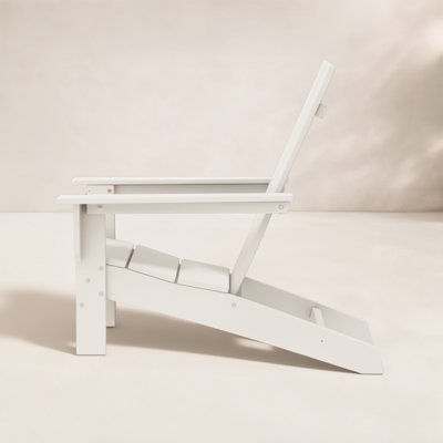 28.7" W High-Density Polyethylene Adirondack Chair