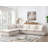 125.5'' Modular Sectional Sofa With Movable Ottoman-1273416698