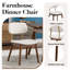 Ensemble de chaises de salle à manger en bois massif, de style ferme, ensemble de 2/4/6-898625941-898625899
