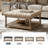 Terren 33.25"W Tufted Square Cocktail Ottoman with Storage Shelf-1799967222