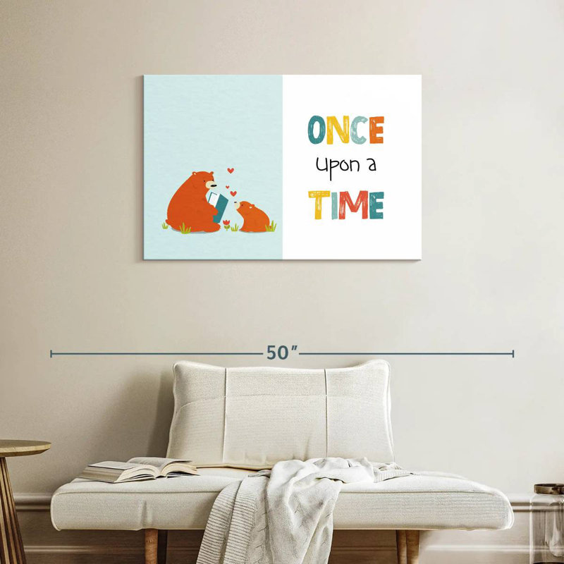 Ashelle Nursery Once Upon A Time, 24" H x 36" W