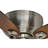 44" Durant 5 - Blade Flush Mount Ceiling Fan with Pull Chain and Light Kit Included-12031219