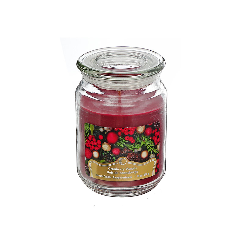 Ensemble de 2 bougies parfumées en pot