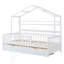 Lit en bois avec 2 tiroirs et tablette de rangement-1034100059