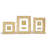 Gold Wood Matte Picture Frame