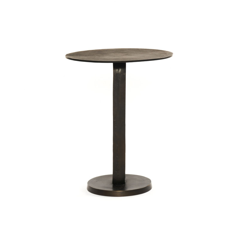 Adair End Table, Antique Rust