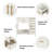 36" W x 18.3" D x 33.9" H Single Bathroom Vanity-105300827