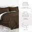 Ensemble de literie complet en microfibre de 8 pièces Simply Soft-115303865-115303863