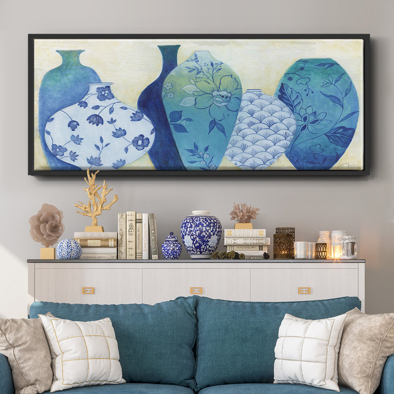 Chinoiserie Home - Toile encadrée