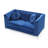 Pompano Mid Century Velvet Loveseat-257943032