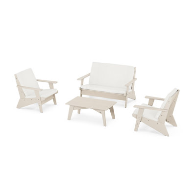 Riviera Modern Lounge 4-Piece Set