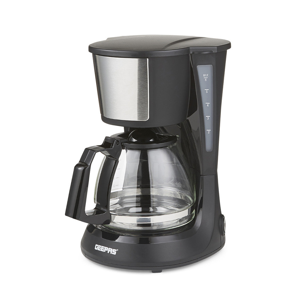 GEEPAS 750ml 600W Filter Coffee Maker Machine Black | Reusable Filter - Image 8