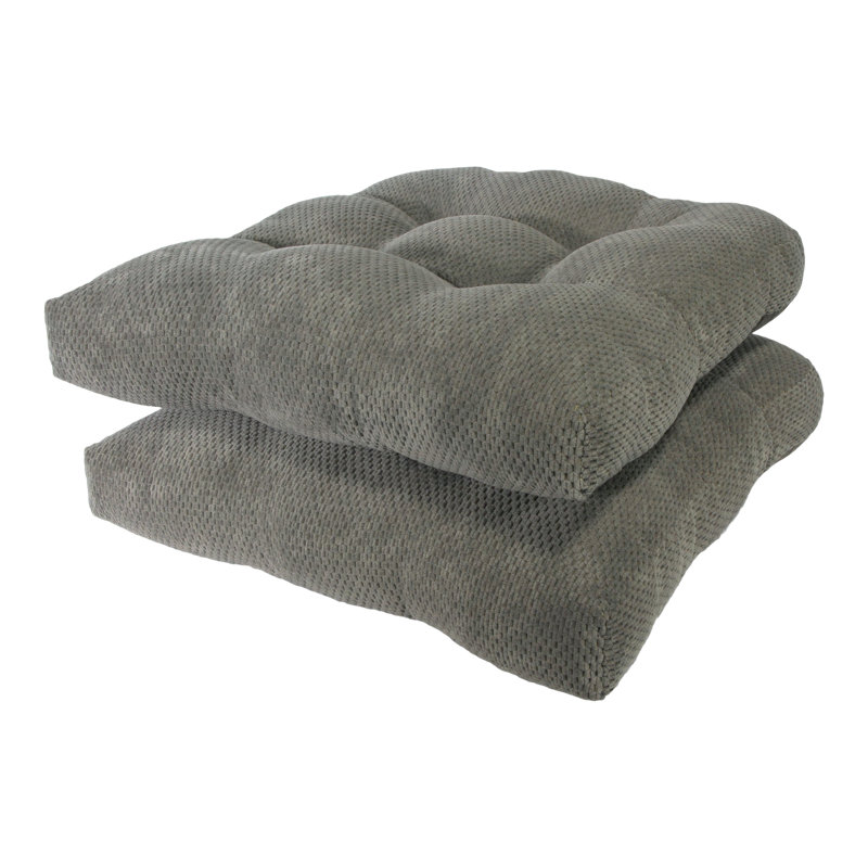 Coussin de chaise Delano, Gris