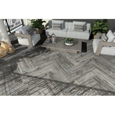 Carreau de porcelaine 9 po x 48 po Wild