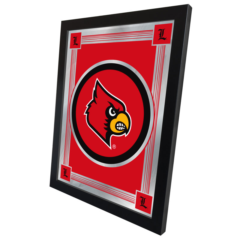 NCAA Logo Mirror, impression encadrée, Louisville