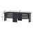 Ari 47" Aluminum Outdoor Coffee Table-849901254-849901255