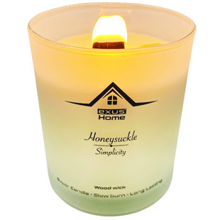Honeysuckle Scented Jar Candle