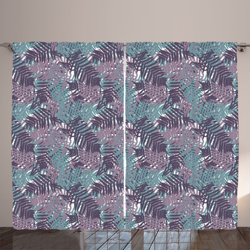 Semi Sheer Curtain Pair