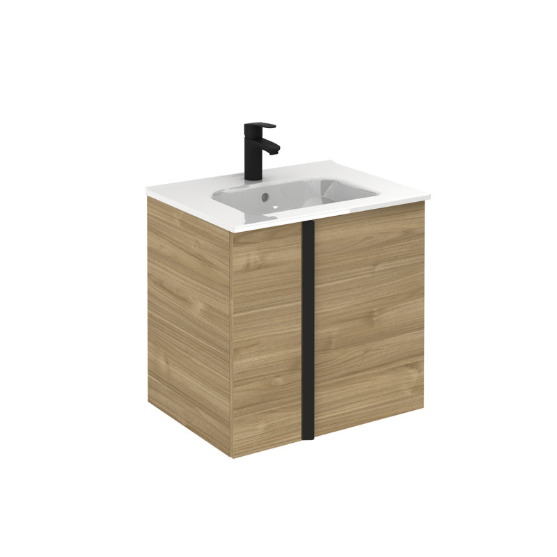 Meuble-lavabo simple Mallie l 24 po x P 23 po x H 19 po Mensa