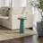 Matney Dayton 13"W Solid Mango Wood Contemporary Round End Table with Textured Finish-108257869