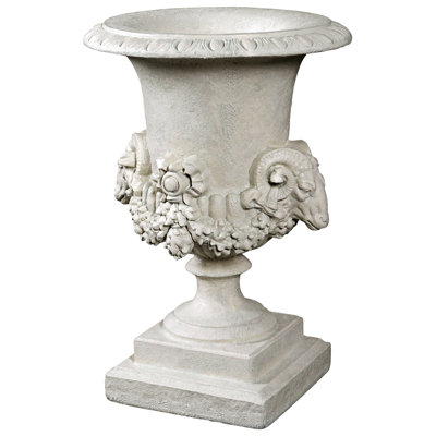 Hermes Ram's Head Urn Planter